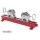 TAG pár nastaviteľných oceľových kolieskových hláv